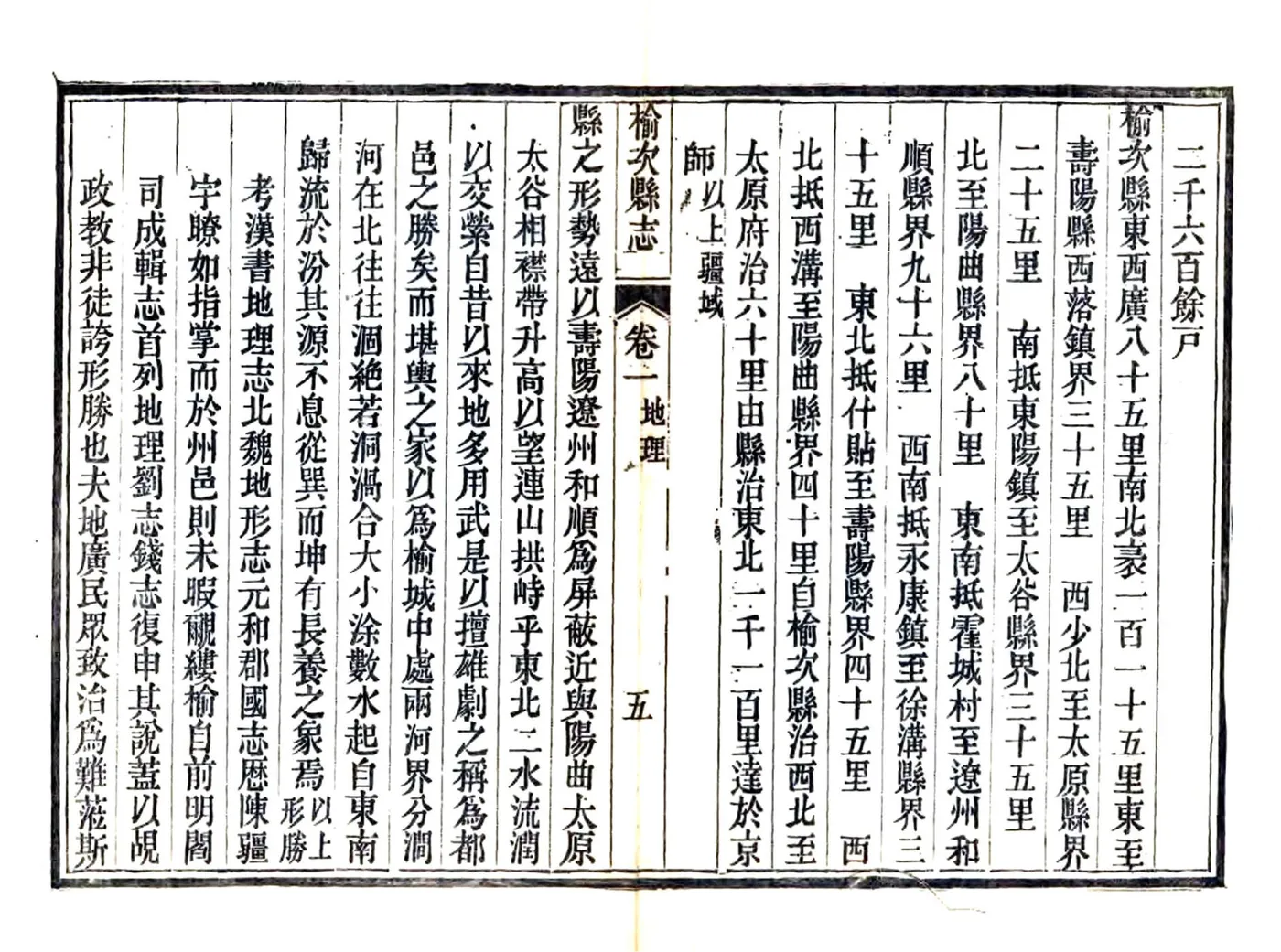 榆次县志（同治） 在线预览第6页