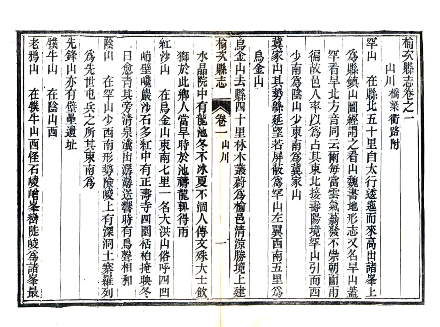榆次县志（同治） 在线预览第8页