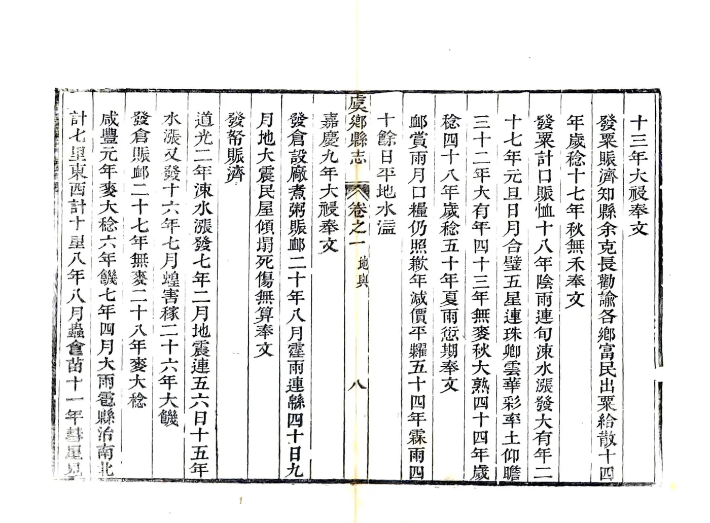 虞乡县志（光绪） 在线预览第8页