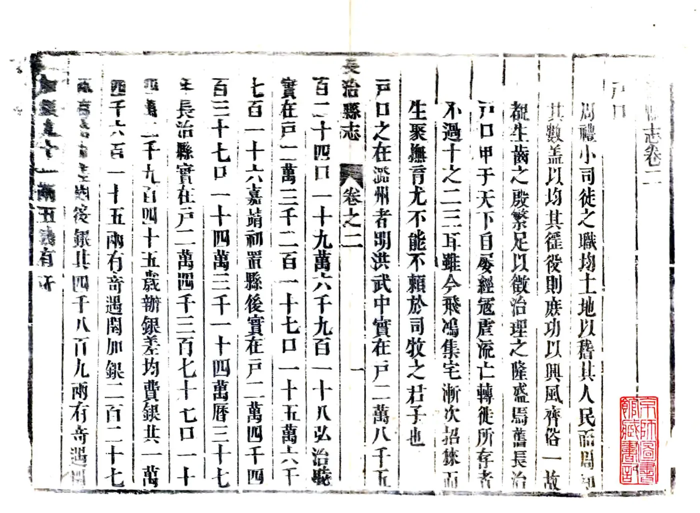 长治县志（康熙） 在线预览第1页