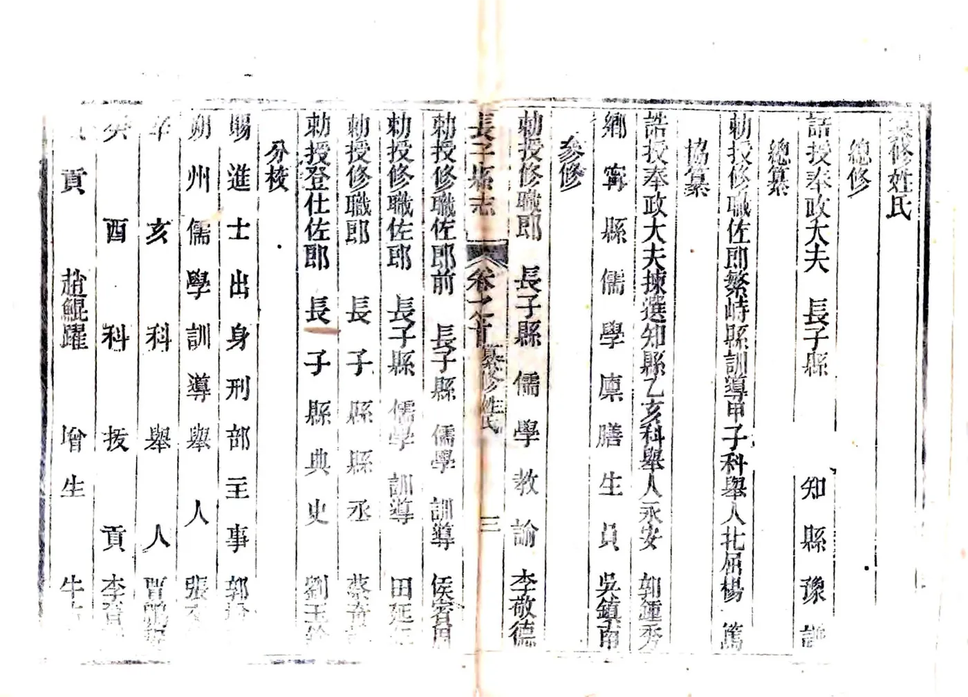长子县志（光绪） 在线预览第3页