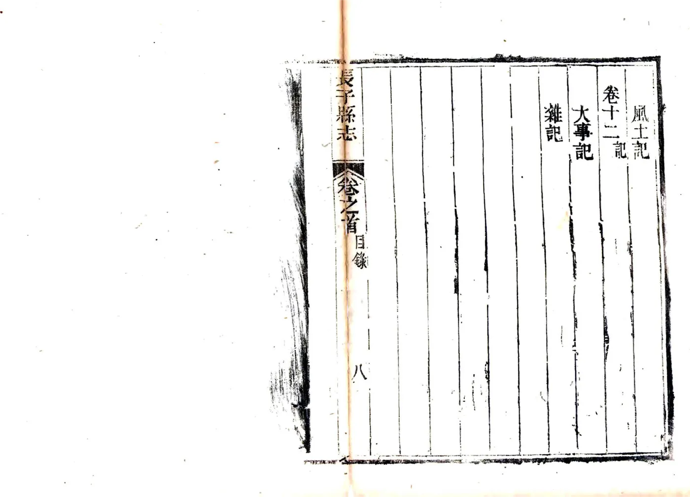 长子县志（光绪） 在线预览第8页