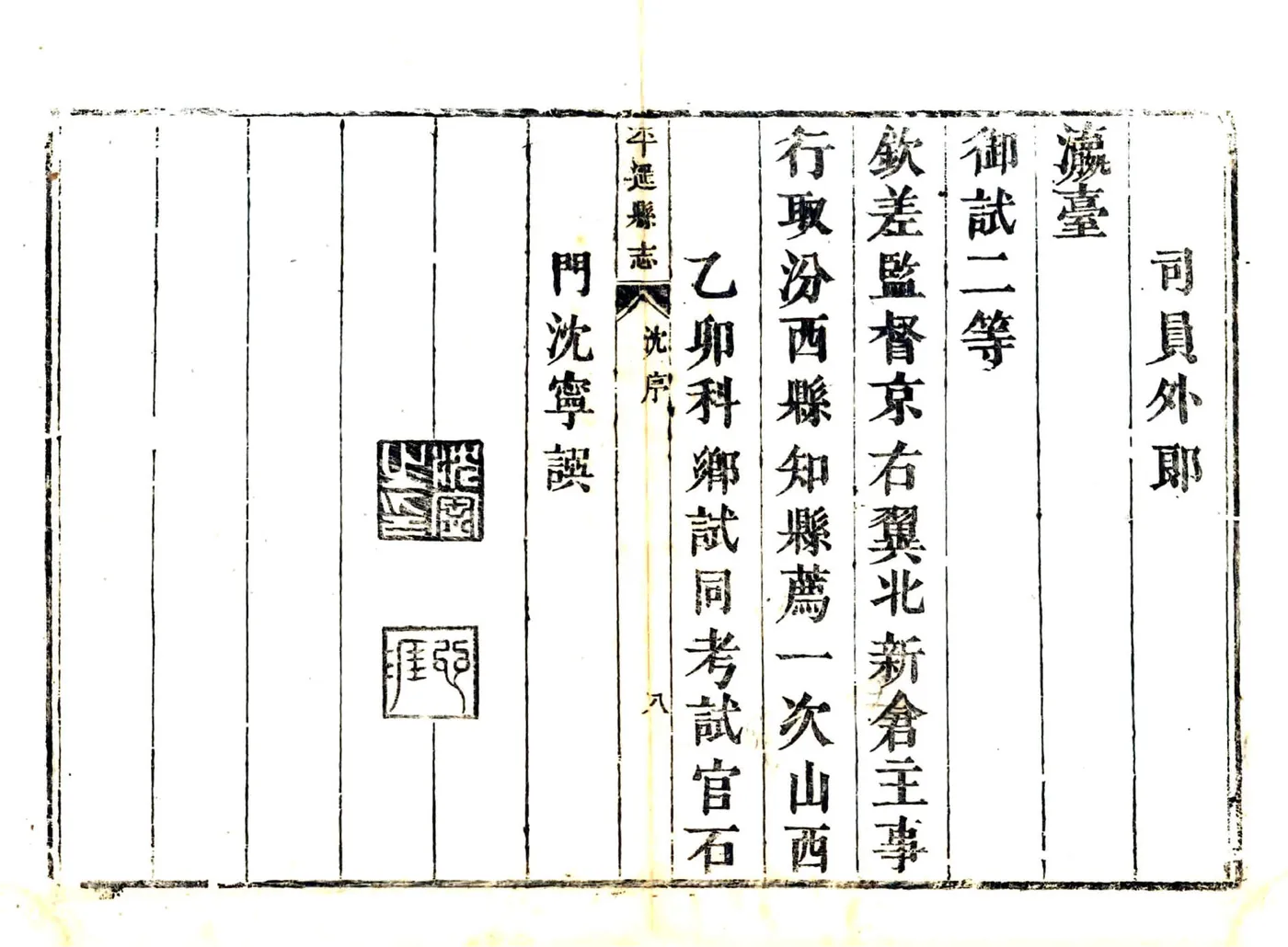重修平遥县志（康熙） 在线预览第8页