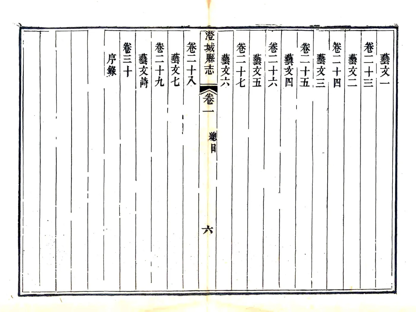 澄城县志（咸丰） 在线预览第7页