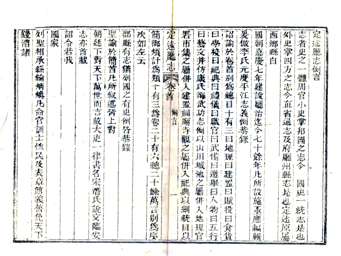 定远厅志（光绪） 在线预览第4页