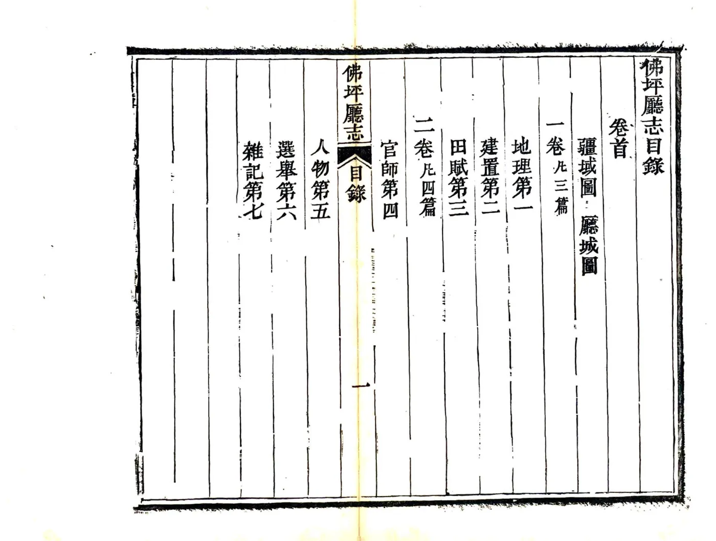 佛坪厅志（光绪） 在线预览第4页