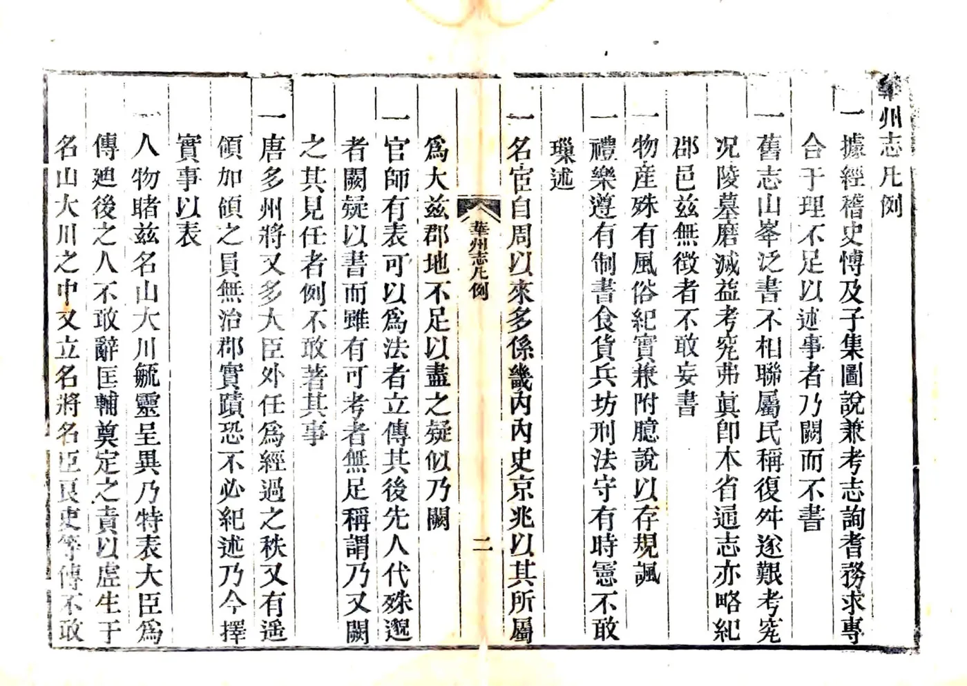 华州志（隆庆 万历8年增补本） 在线预览第8页
