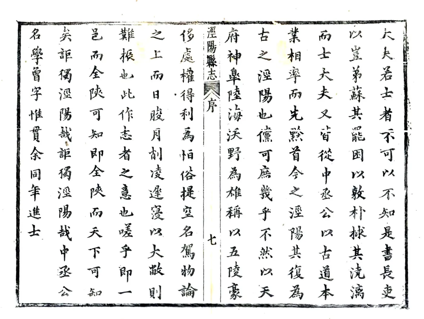 泾阳县志（康熙） 在线预览第7页