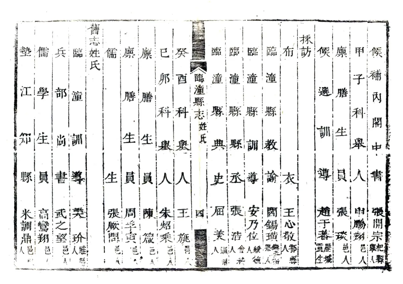 临潼县志（康熙） 在线预览第5页