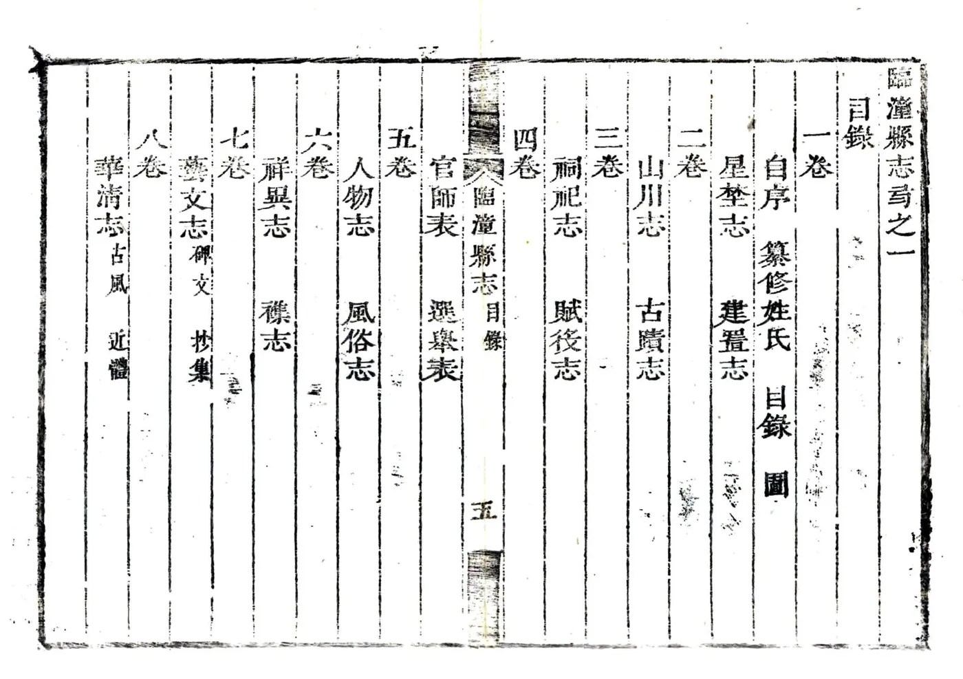 临潼县志（康熙） 在线预览第6页