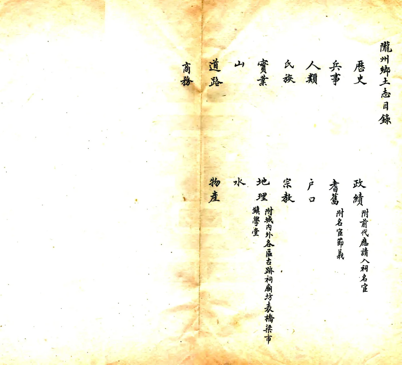 陇州乡土志（光绪） 在线预览第2页