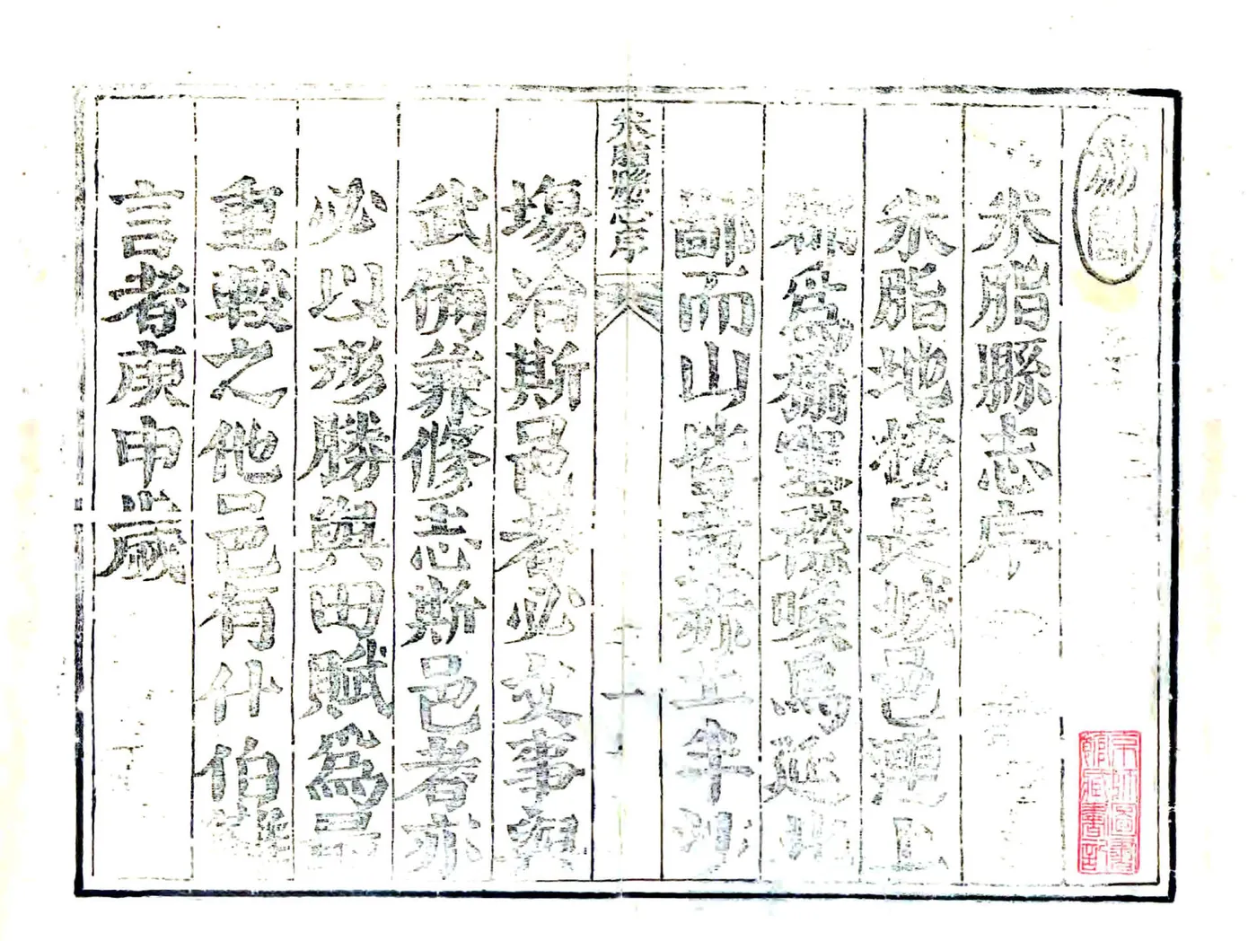 米脂县志（康熙） 在线预览第1页