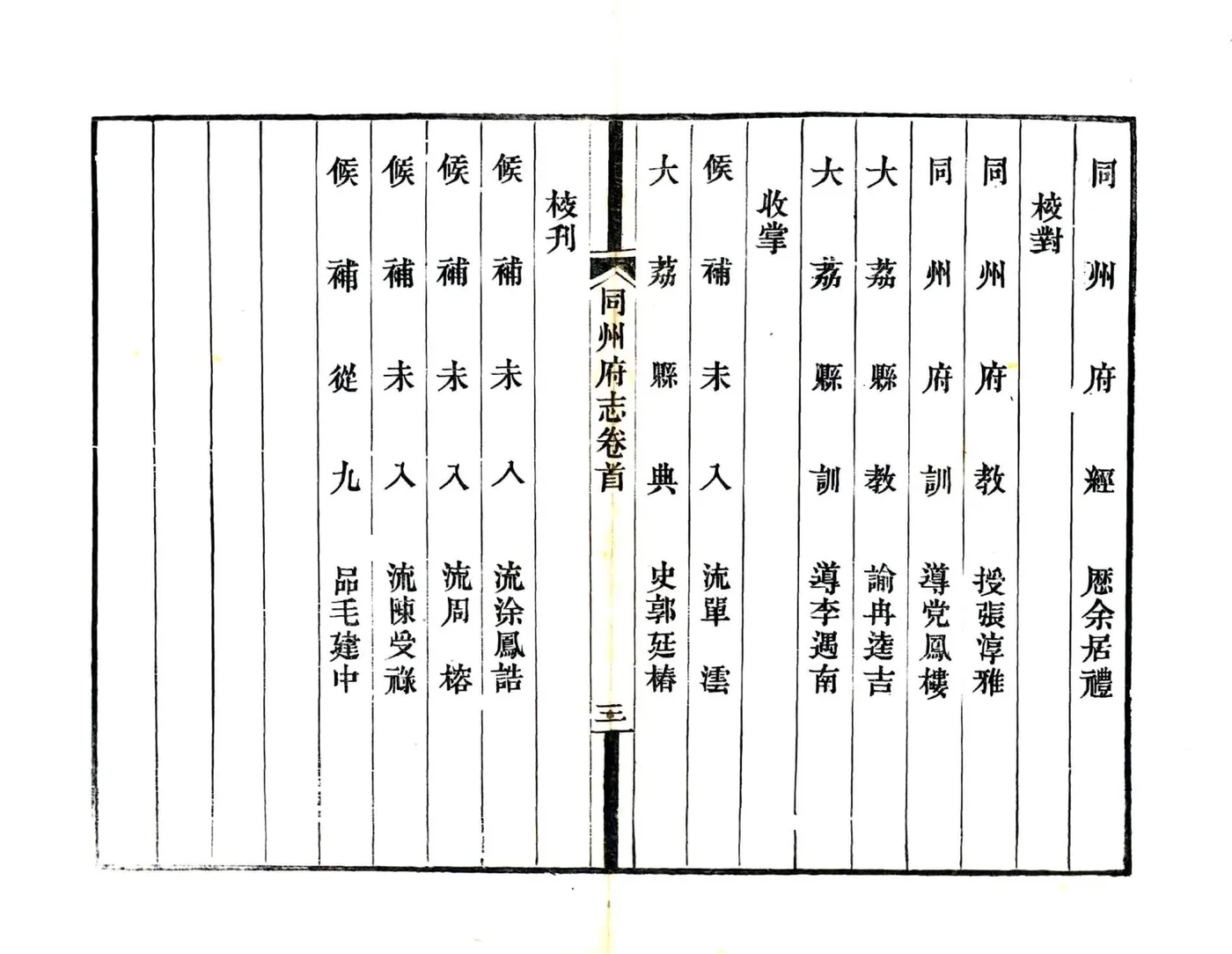 同州府志（咸丰） 在线预览第5页