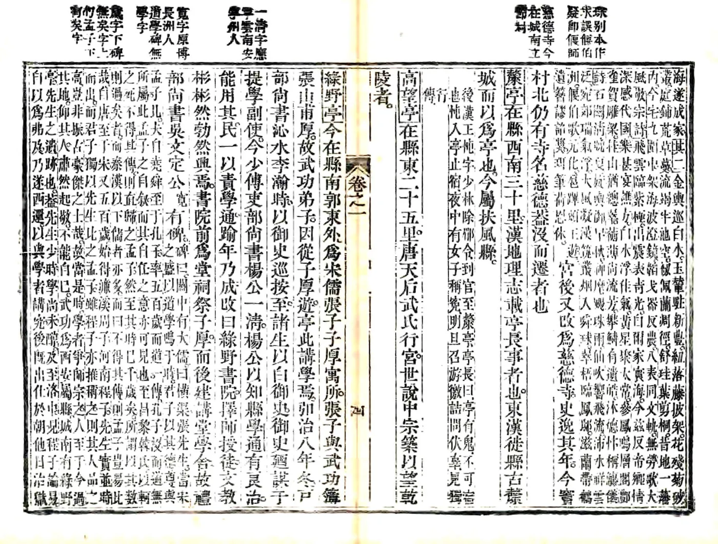 武功县志（正德 嘉庆刻本） 在线预览第4页