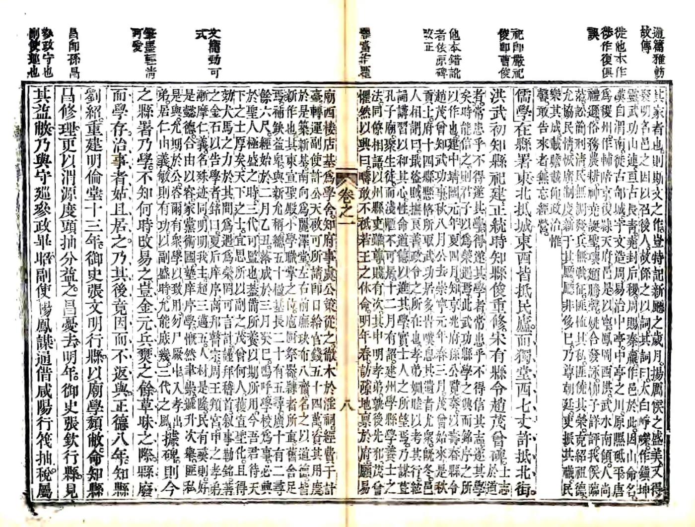 武功县志（正德 嘉庆刻本） 在线预览第8页