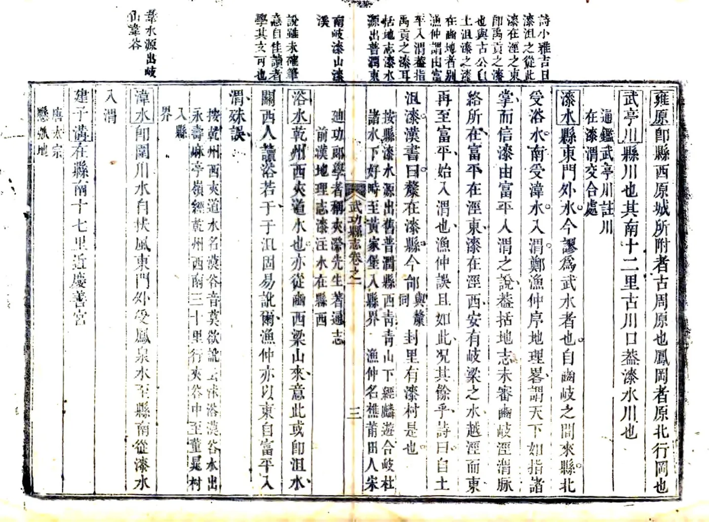 武功县志（正德 乾隆刻本） 在线预览第3页