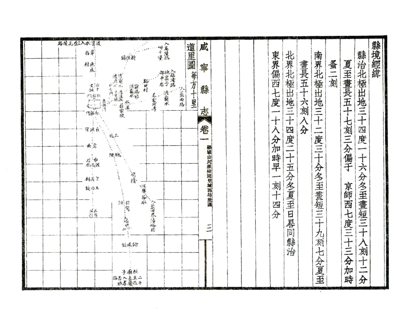咸宁县志（嘉庆 民国铅印本） 在线预览第3页