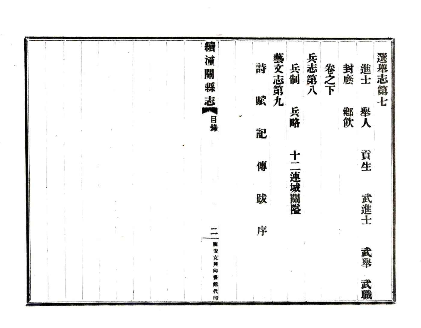 续潼关县志（嘉庆 民国铅印本） 在线预览第4页