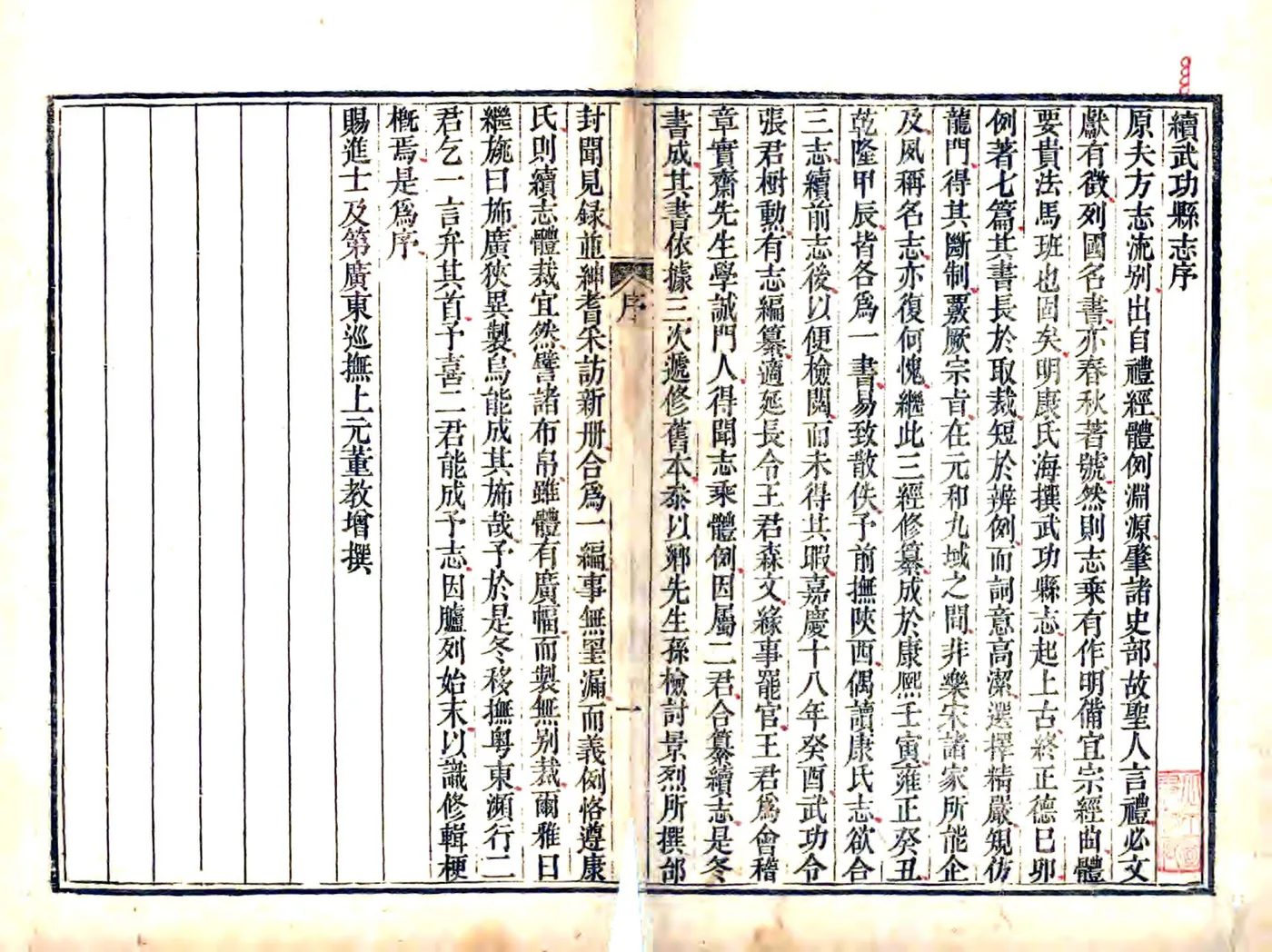 续武功县志（嘉庆） 在线预览第3页