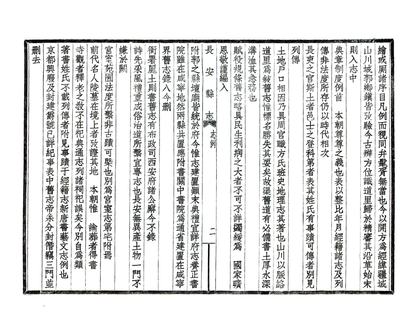 长安县志（嘉庆 民国铅印本） 在线预览第6页