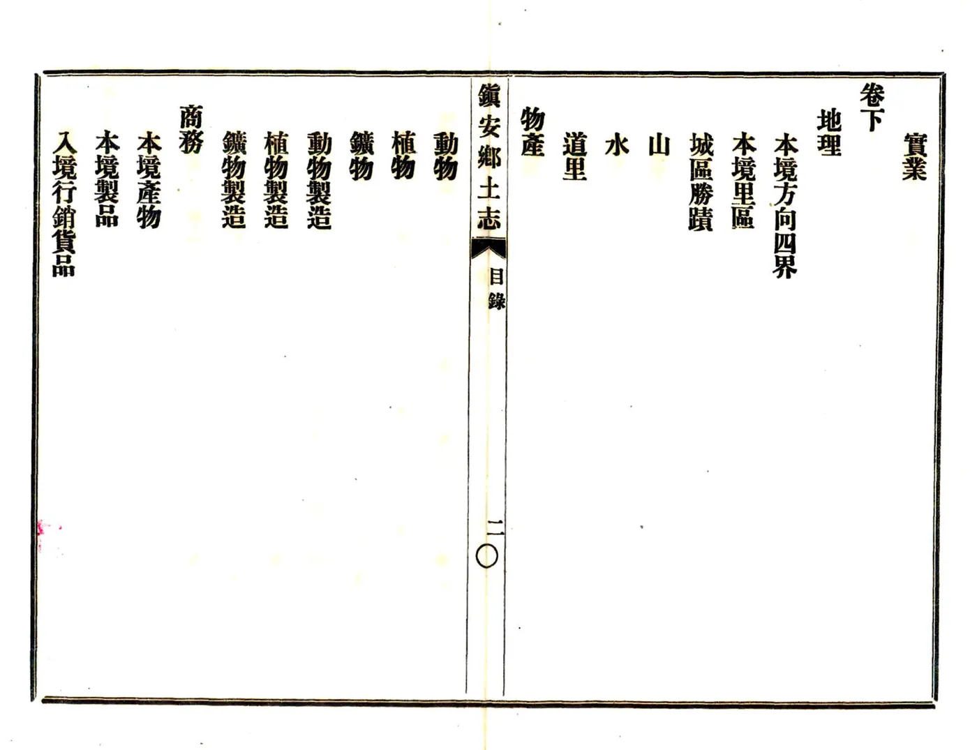 镇安县乡土志（光绪） 在线预览第5页