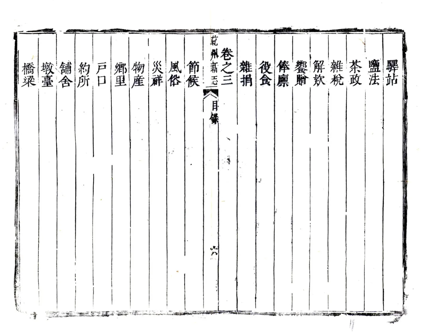 重修陕西干州志（雍正） 在线预览第6页