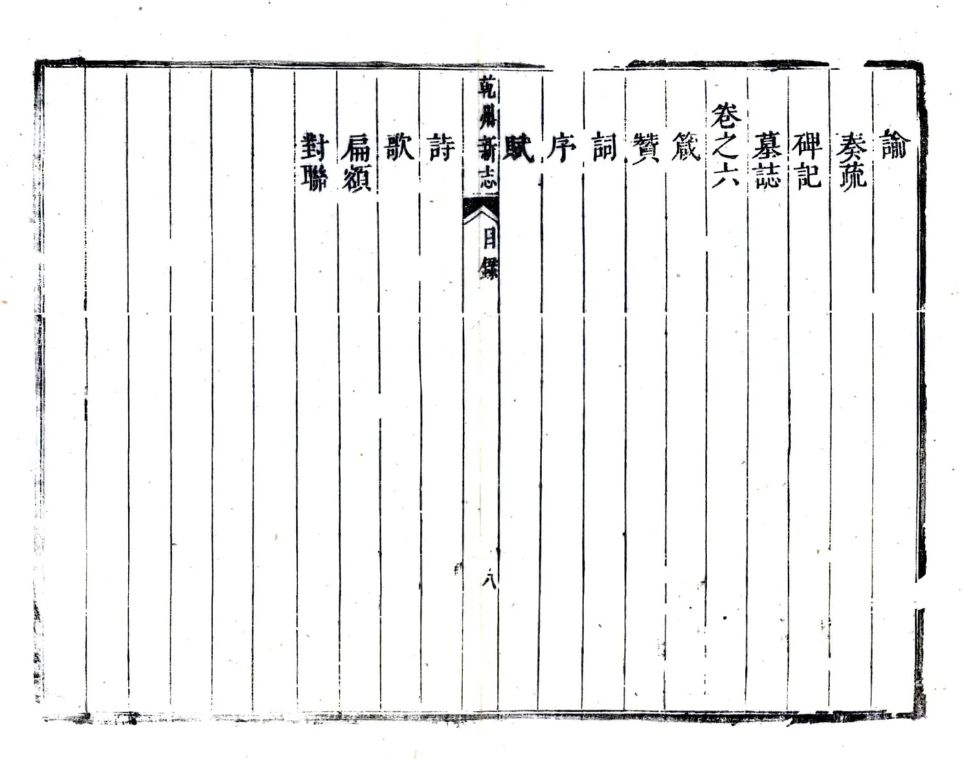 重修陕西干州志（雍正） 在线预览第8页