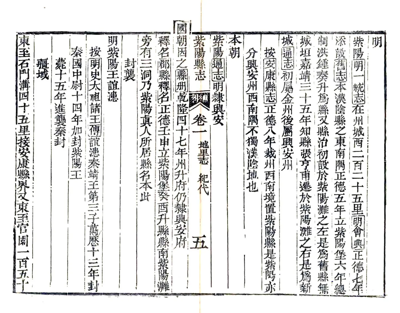 紫阳县志（道光） 在线预览第8页