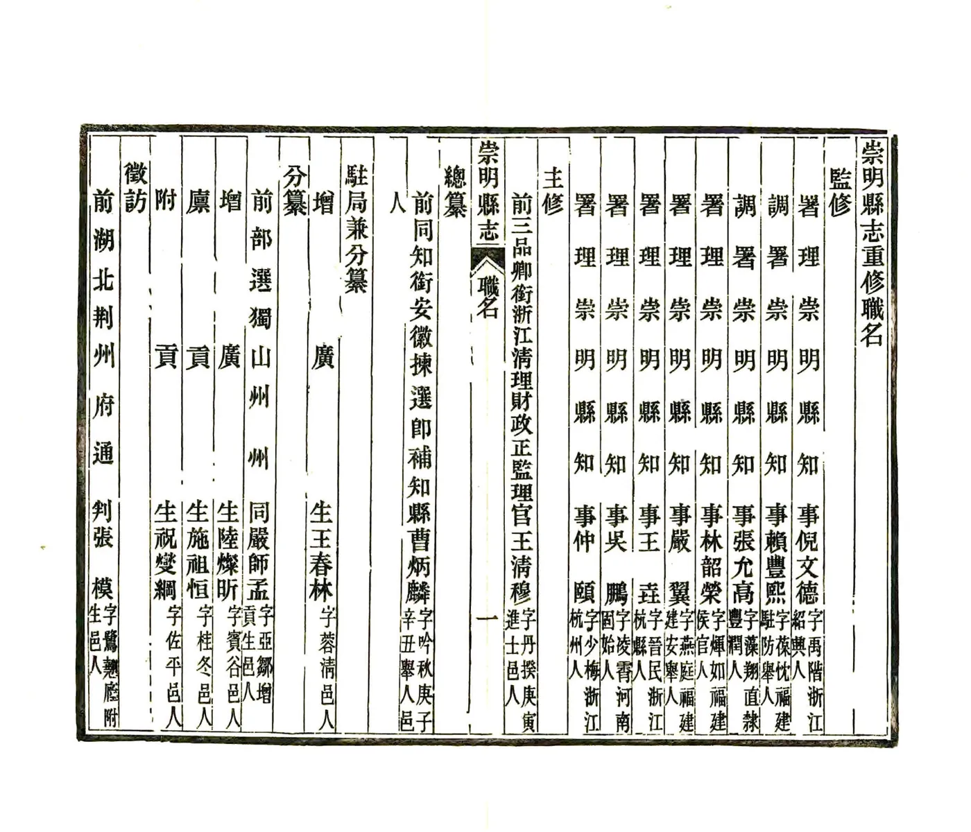 崇明县志（民国） 在线预览第4页