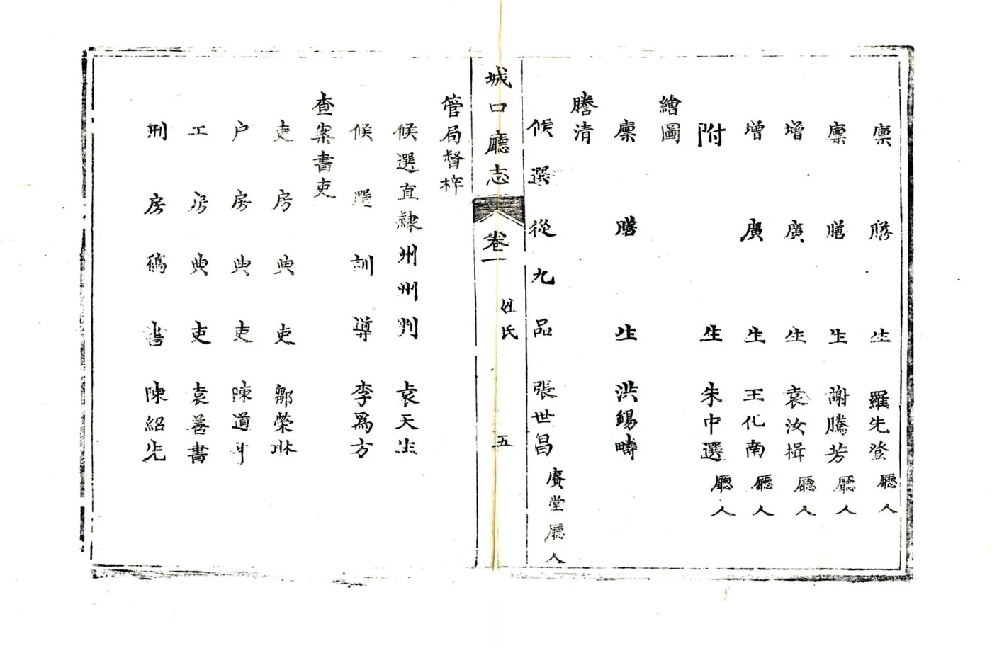 城口厅志（道光） 在线预览第6页