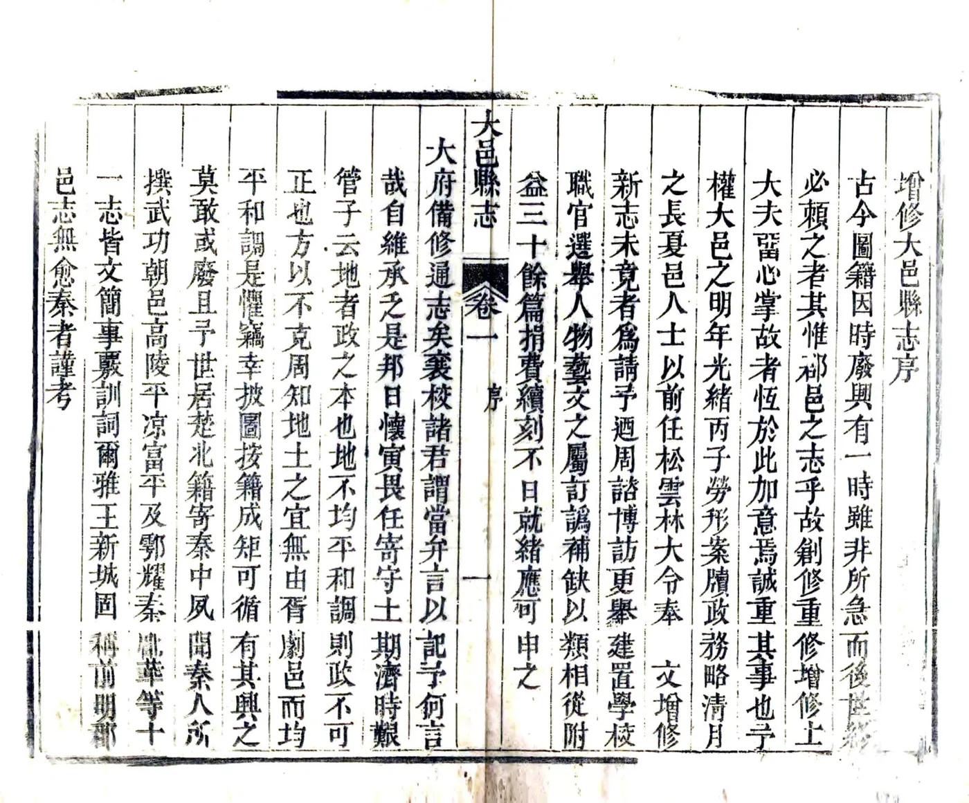 大邑县志（同治 光绪增刻） 在线预览第6页