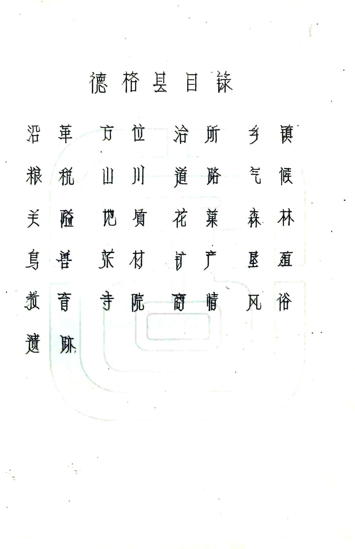 德格县图志（民国） 在线预览第3页
