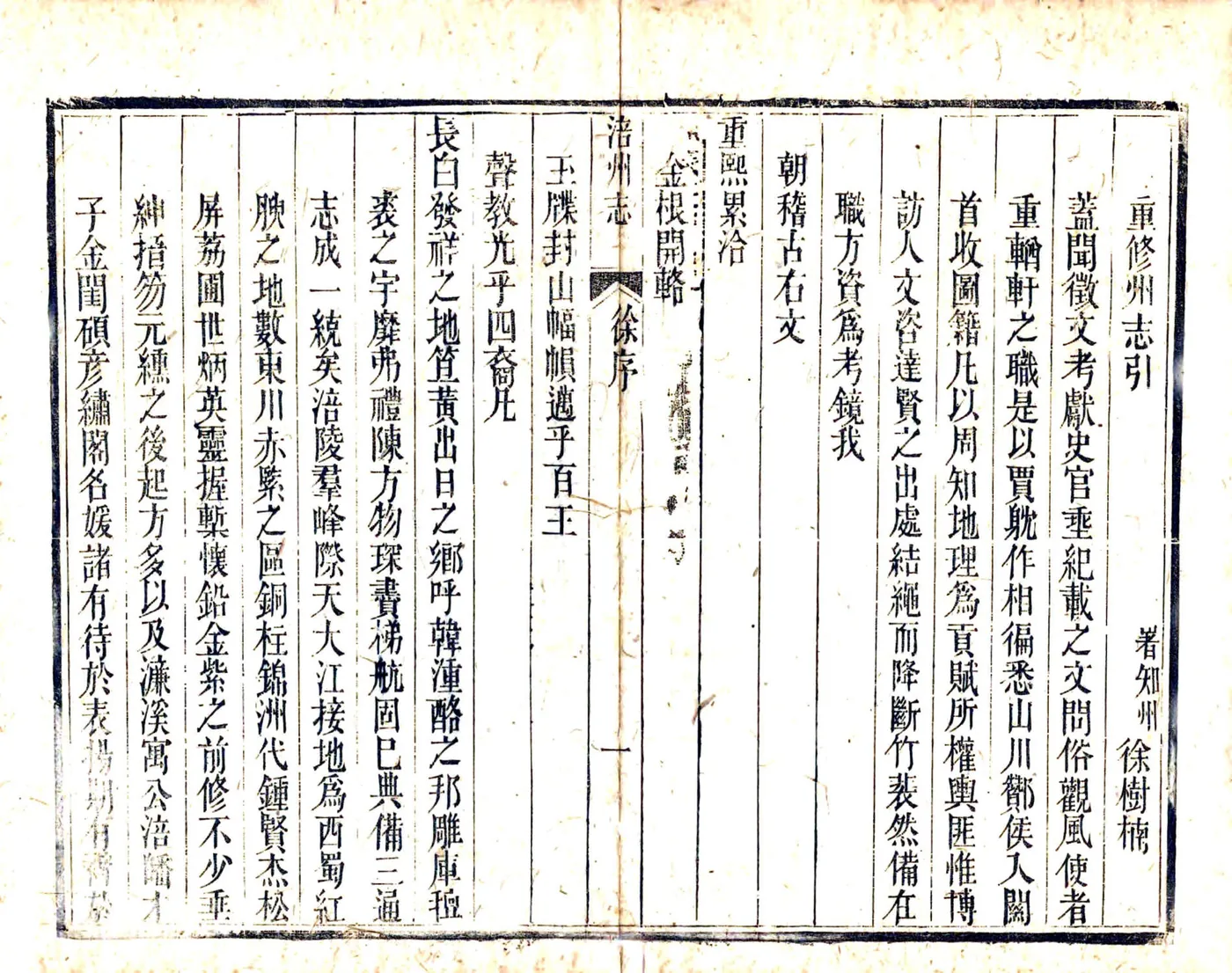 涪州志（道光） 在线预览第6页