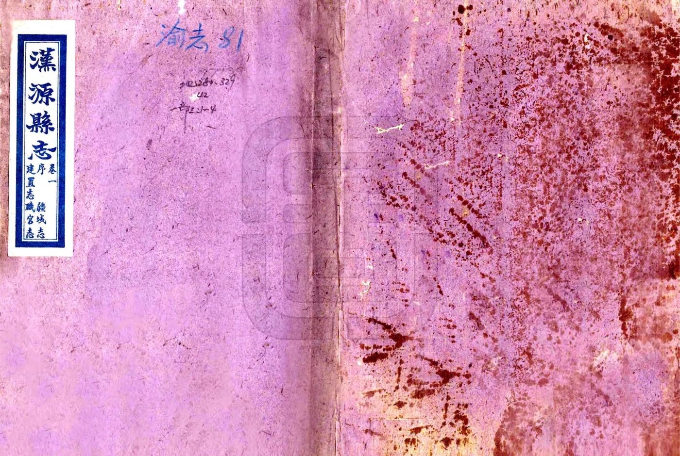 汉源县志（民国） 在线预览第1页