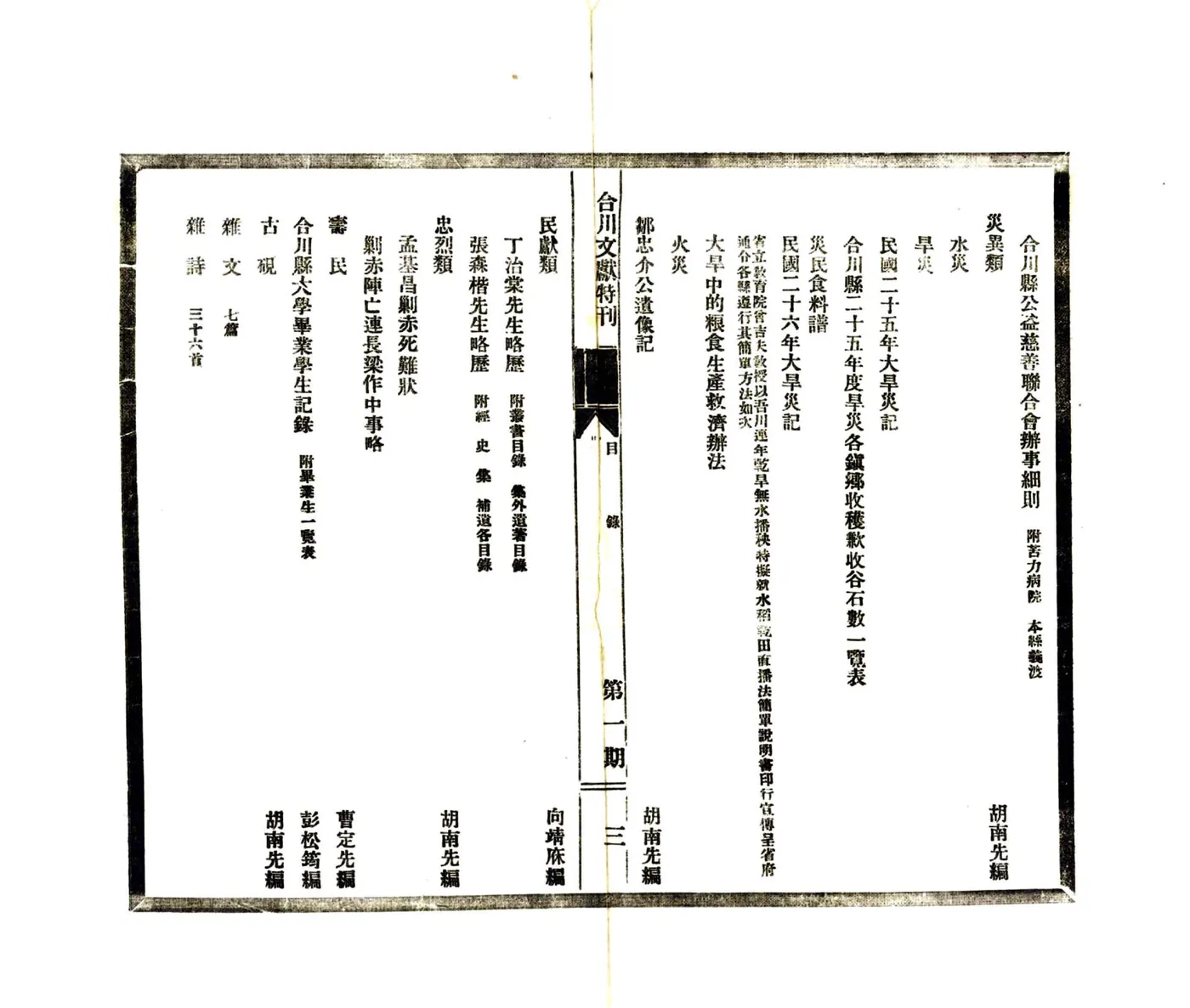 合川县文献特刊（民国） 在线预览第6页