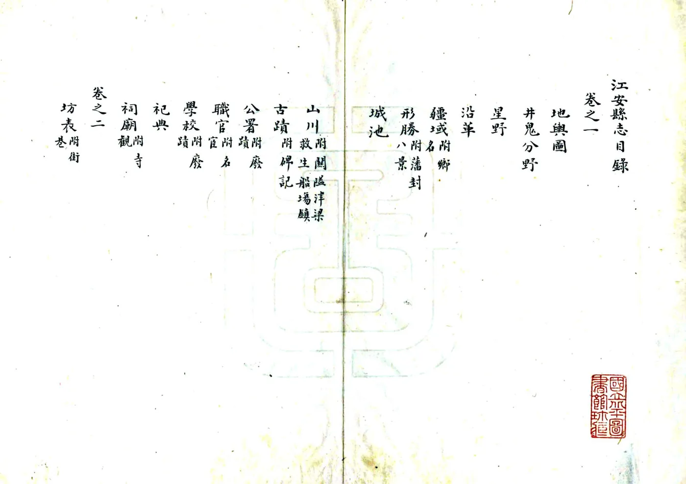 江安县志（乾隆） 在线预览第3页