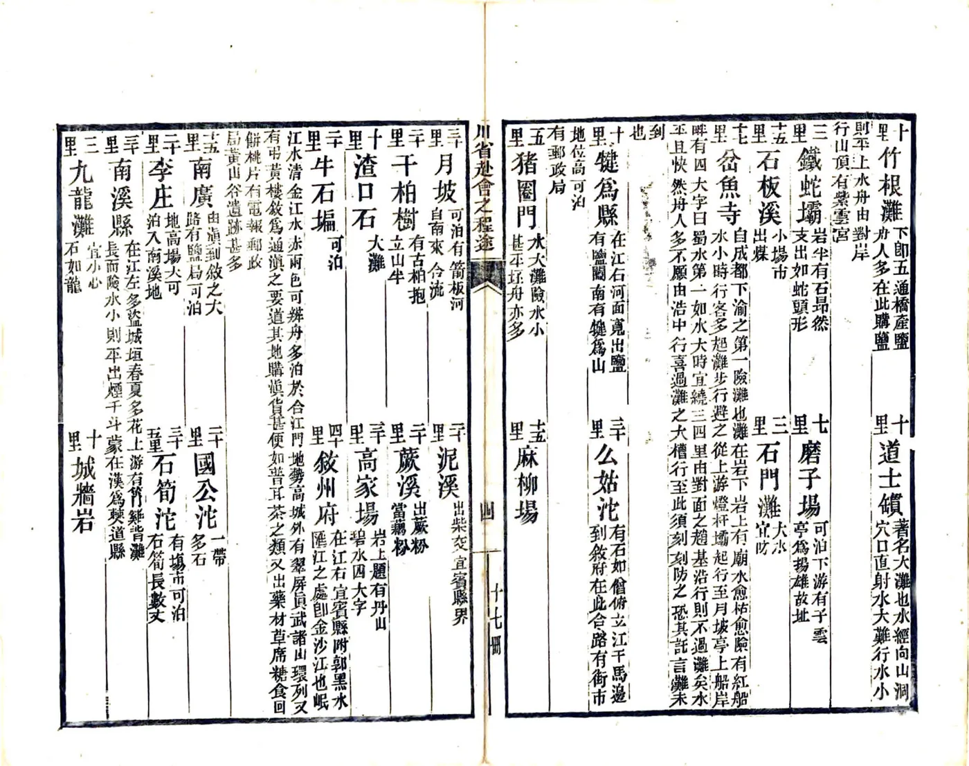 江程蜀道现势书（光绪）(20190326140248) 在线预览第5页