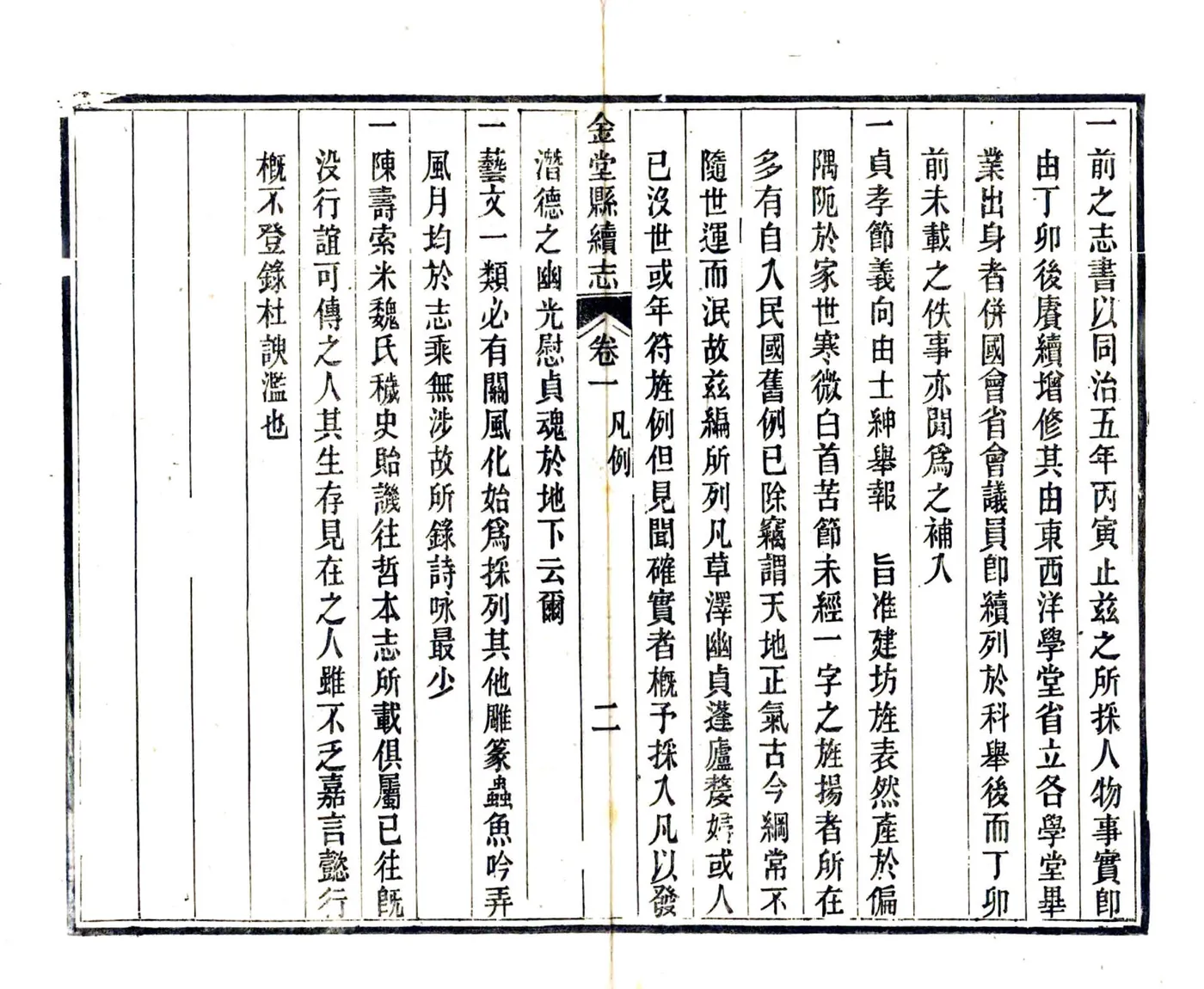 金堂县续志（民国） 在线预览第7页