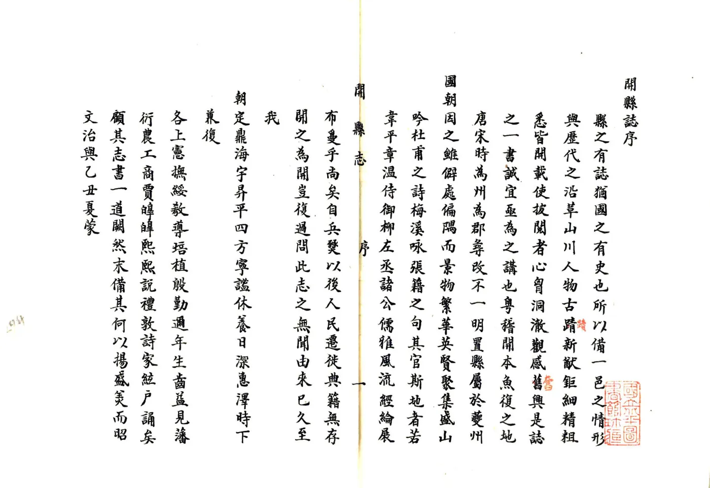 开县志（乾隆） 在线预览第2页