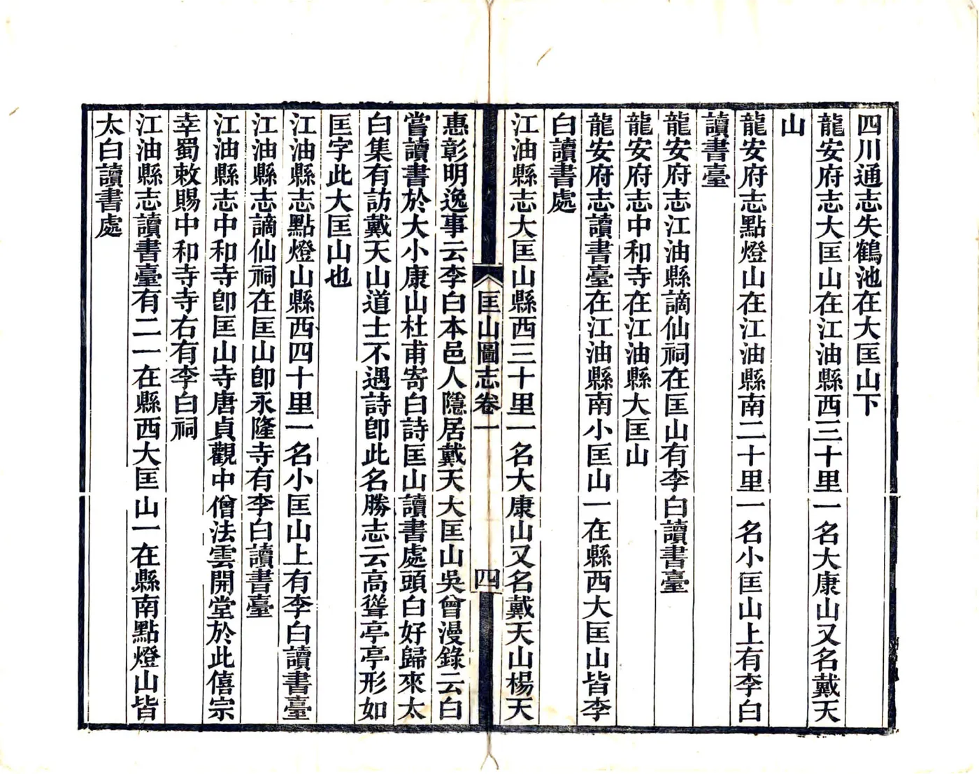 匡山图志（光绪） 在线预览第5页