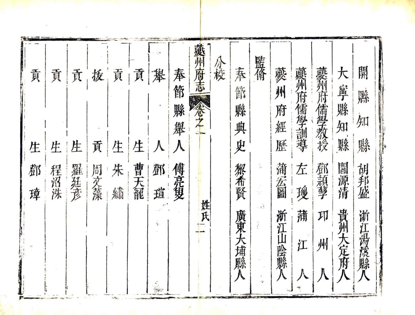 夔州府志（乾隆） 在线预览第8页