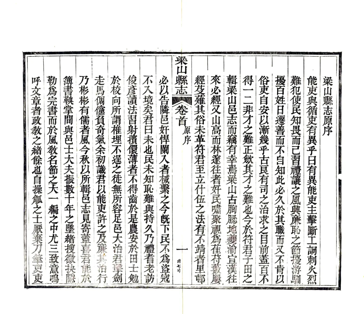 梁山县志（光绪） 在线预览第8页