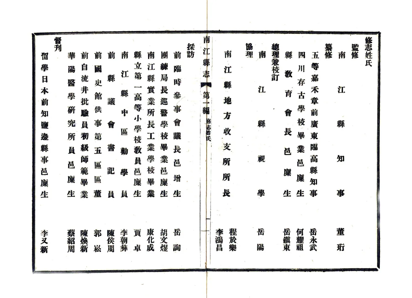南江县志（民国） 在线预览第4页