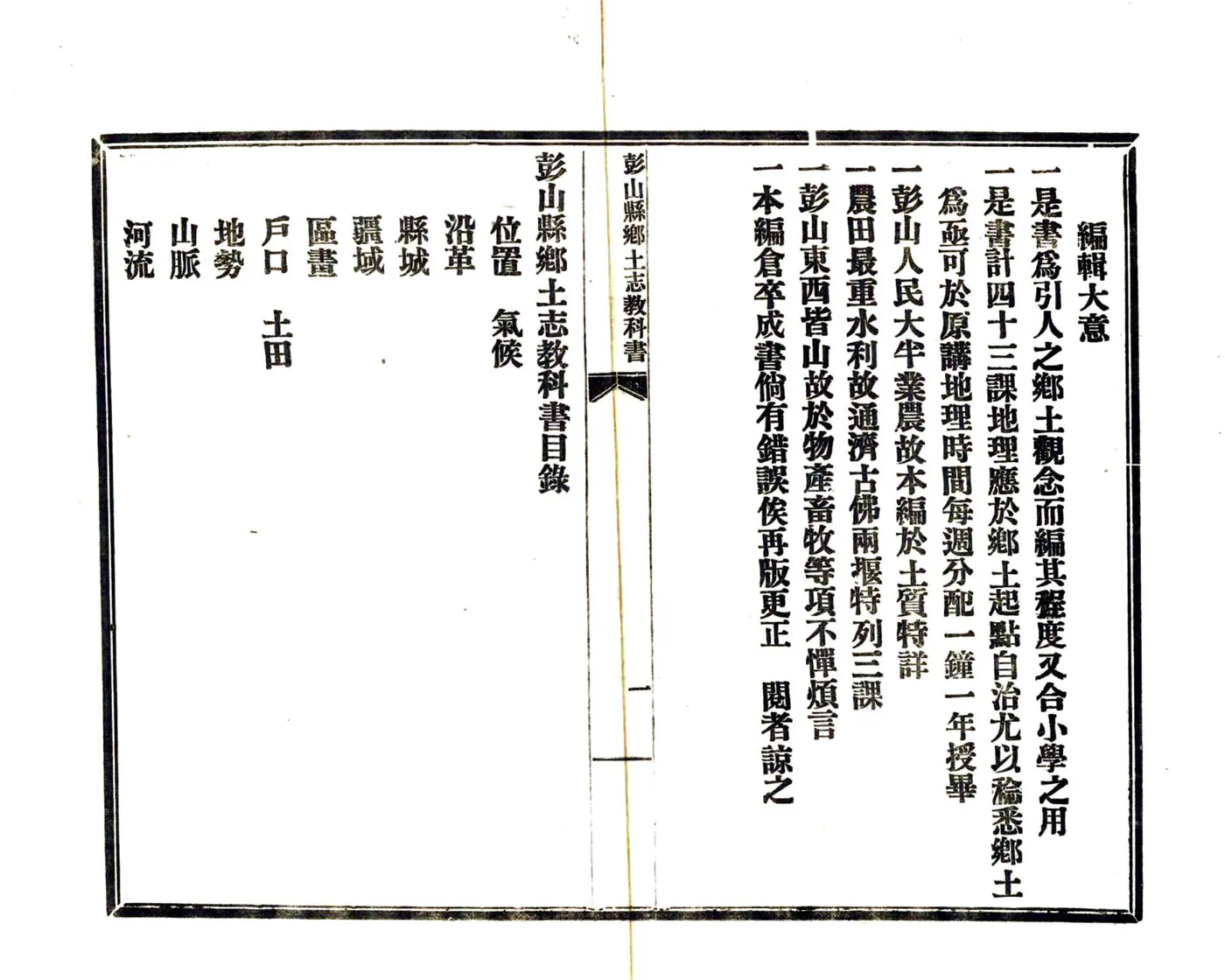 彭山县乡土志教科书（民国） 在线预览第3页