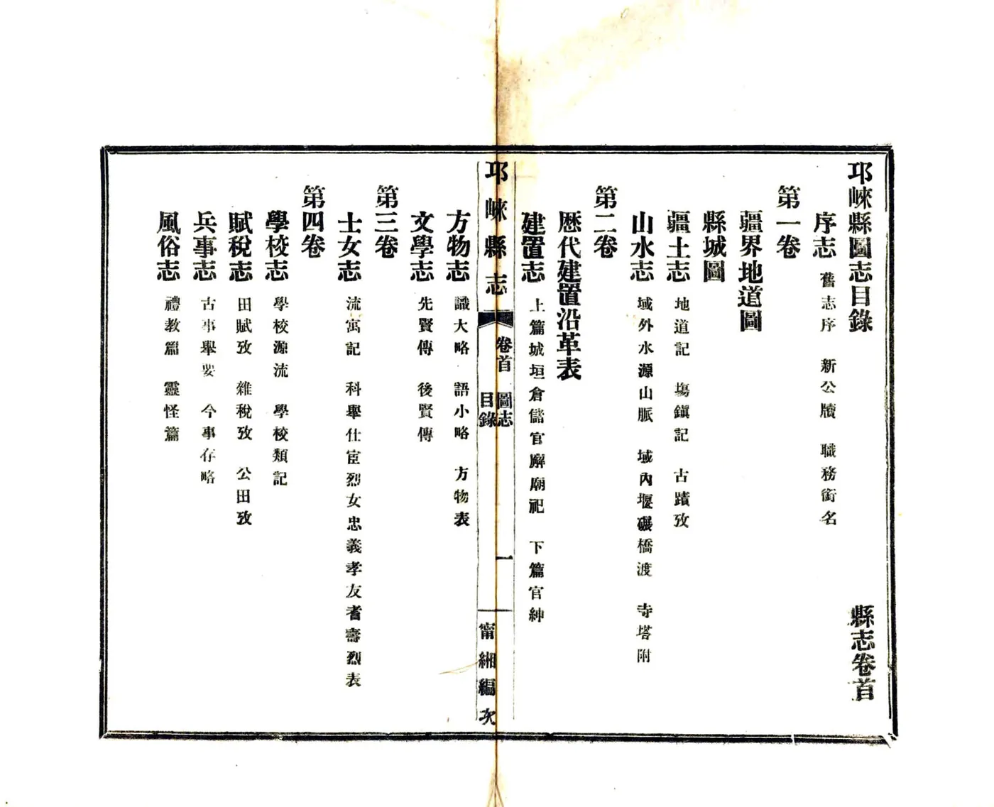 邛崃县志（民国） 在线预览第3页
