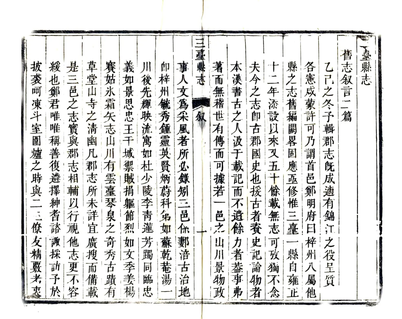 三台县志（嘉庆） 在线预览第6页