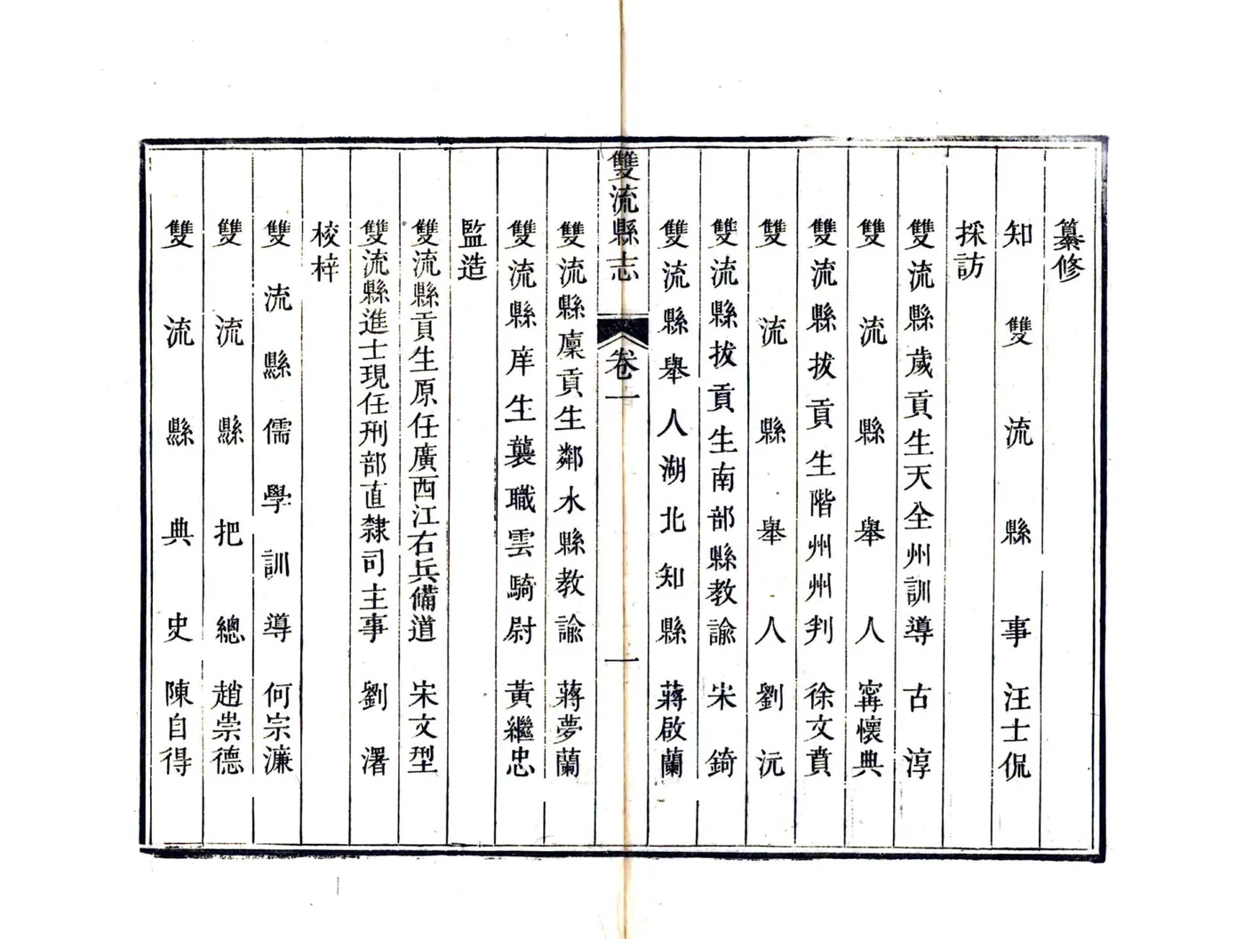 双流县志（嘉庆） 在线预览第6页