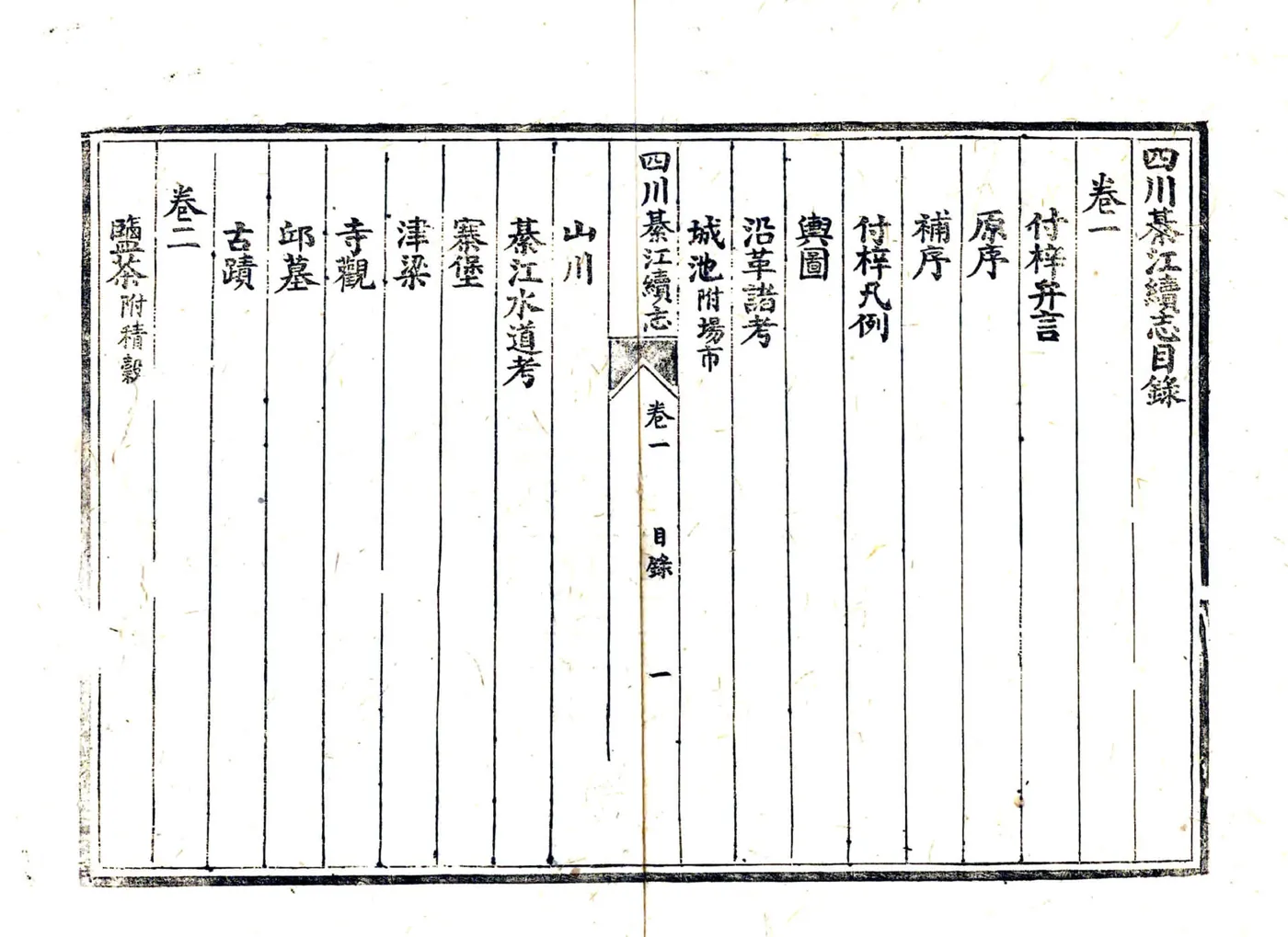 四川綦江续志（光绪） 在线预览第3页