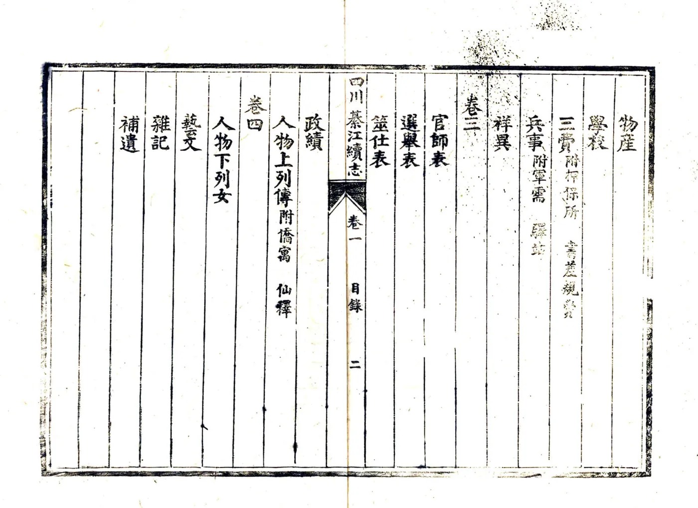 四川綦江续志（光绪） 在线预览第4页