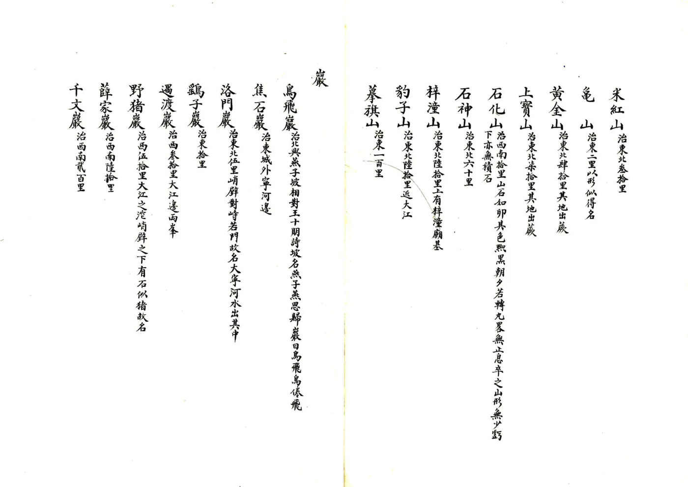 巫山县志（康熙） 在线预览第8页
